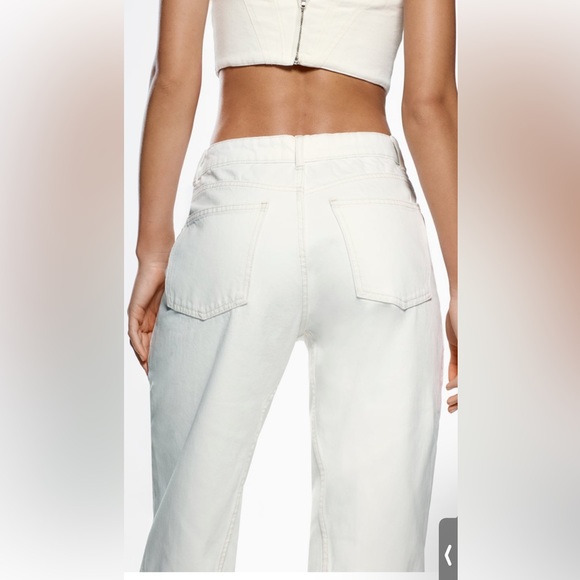 ZARA Super Wide Leg Jeans - Picture 8 of 16